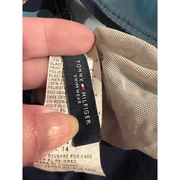 Tommy Hilfiger Women’s Estilo O-Ring Halter Neck One Piece Swimsuit Size 14 $100 - Picture 9 of 13